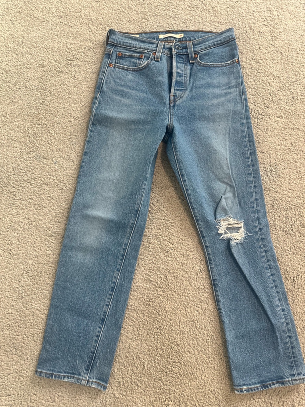 Levi's Light Blue Straight Leg Men's Jeans